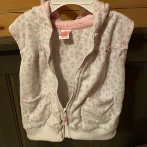 Carters 24M Girls Hoodie Vest